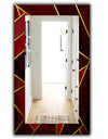 Capital Gold Honeycomb 12 - Modern Mirror - Frameless Contemporary Bathroom Mirror