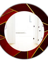 Capital Gold Honeycomb 12 - Modern Mirror - Frameless Contemporary Oval or Round Bathroom Mirror