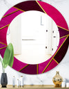 Capital Gold Honeycomb 2 - Modern Mirror - Oval or Round Wall Mirror