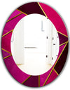 Capital Gold Honeycomb 2 - Modern Mirror - Oval or Round Wall Mirror