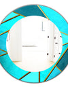 Capital Gold Honeycomb 3 - Modern Mirror - Oval or Round Wall Mirror