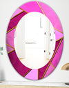 Capital Gold Honeycomb 4 - Modern Mirror - Oval or Round Wall Mirror