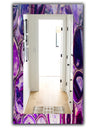 Marbled Geode 9 - Mid-Century Mirror - Wall Mirror