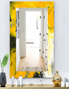 Marbled Yellow 2 - Modern Mirror - Frameless Wall Mirror