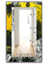 Marbled Yellow 4 - Modern Mirror - Vanity Mirror