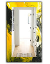Marbled Yellow 5 - Modern Mirror - Wall Mirror