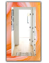 Marbled Geode 10 - Mid-Century Modern Mirror - Frameless Bathroom Mirror