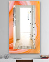 Marbled Geode 10 - Mid-Century Modern Mirror - Frameless Bathroom Mirror