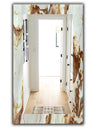 Natural Onyx Texture - Mid-Century Mirror - Vanity Mirror