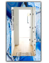 Marbled Geode 11 - Mid-Century Mirror - Frameless Wall Mirror