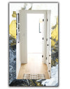 Marbled Yellow 7 - Mid-Century Mirror - Wall Mirror