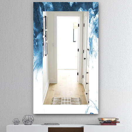 Marbled Geode 16 - Mid-Century Mirror - Vanity Mirror