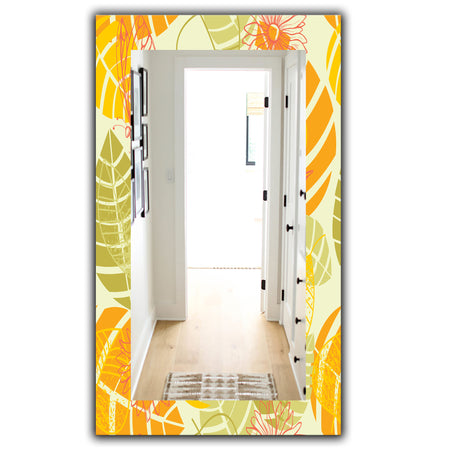 Yellow Moods 24 - Traditional Mirror - Vanity Mirror