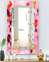 Pink Spheres 8 - Modern Mirror - Vanity Mirror