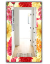 Pink Blossom 30 - Traditional Mirror - Wall Mirror