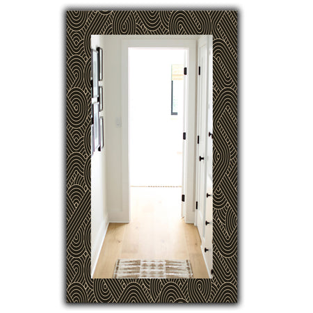 Scandinavian 22 - Mid-Century Mirror - Frameless Wall Mirror