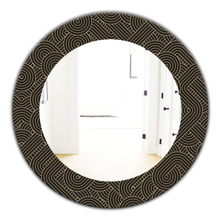 Scandinavian 22 - Mid-Century Mirror - Frameless Oval or Round Wall Mirror