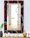 Obsidian Impressions 7 - Bohemian and Eclectic Mirror - Frameless Vanity Mirror