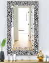 Black & White 3 - Modern Mirror - Frameless Contemporary Wall Mirror