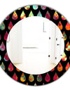 Obsidian Impressions 8 - Modern Mirror - Frameless Oval or Round Wall Mirror