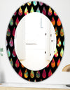 Obsidian Impressions 8 - Modern Mirror - Frameless Oval or Round Wall Mirror