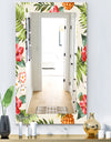 Tropical Mood Pineapple 7 - Bohemian and Eclectic Mirror - Frameless Wall Mirror