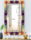 Triangular Colourfields 31 - Modern Mirror - Vanity Mirror