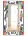 Pink Blossom 35 - Traditional Mirror - Wall Mirror