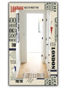 Retro London Good Morning - Mid-Century Mirror - Frameless Wall Mirror