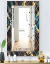 Obsidian Impressions 9 - Bohemian and Eclectic Mirror - Modern Wall Mirror