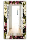 Obsidian Bloom 19 - Traditional Mirror - Wall Mirror