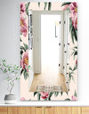 Pink Blossom 40 - Traditional Mirror - Vanity Mirror