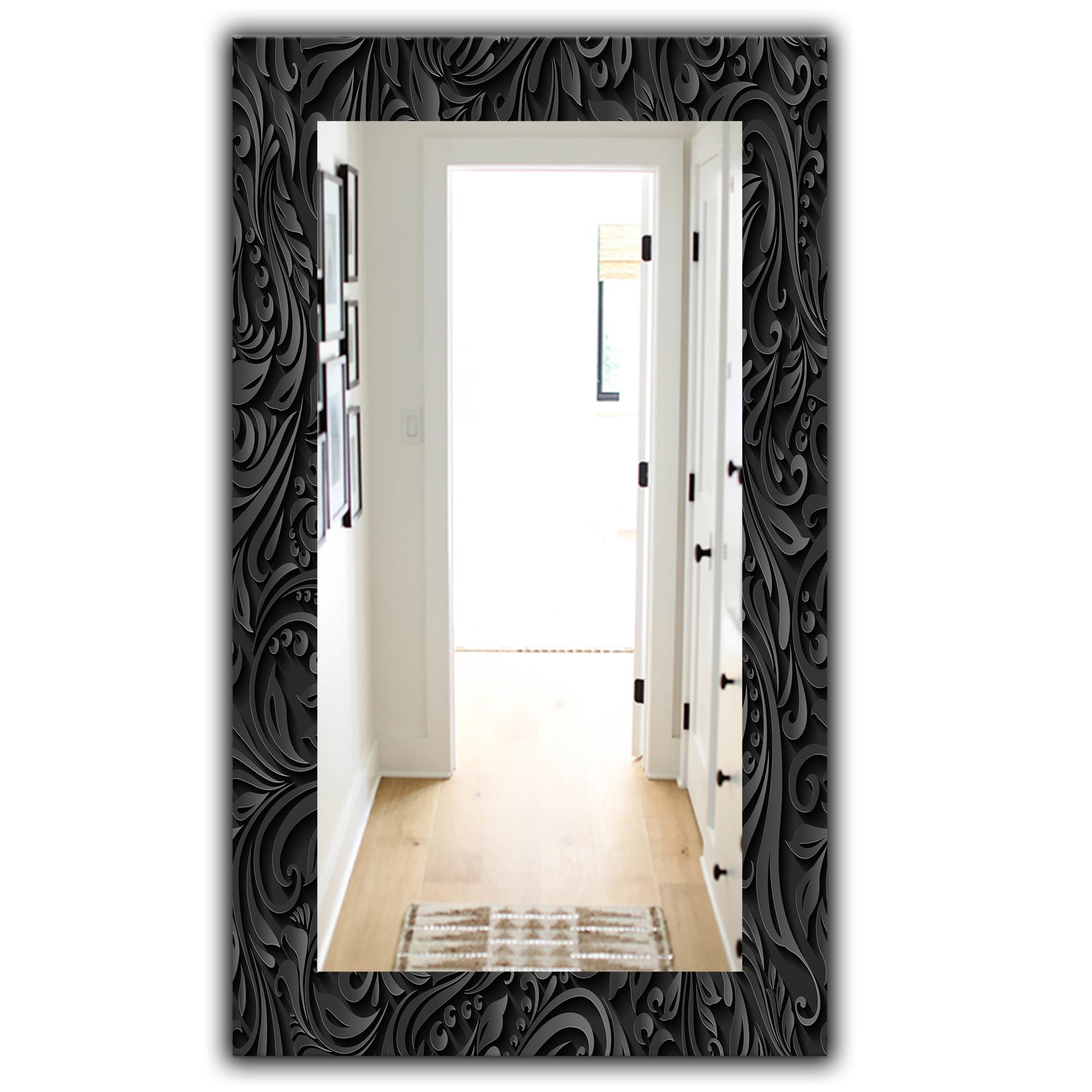 Obsidian Impressions 10 - Modern Mirror - Wall Mirror