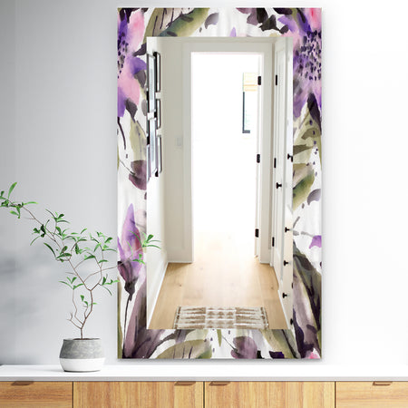Pink Blossom 42 - Traditional Mirror - Wall Mirror