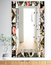 Obsidian Bloom 22 - Traditional Mirror - Wall Mirror