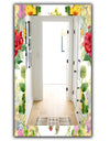 Pink Blossom 43 - Bohemian and Eclectic Mirror - Wall Mirror