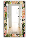 Obsidian Bloom 24 - Traditional Mirror - Vanity Mirror