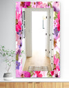 Pink Blossom 44 - Traditional Mirror - Vanity Mirror