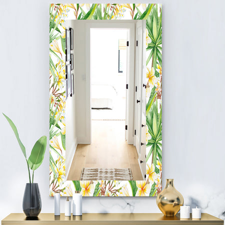 Tropical Mood Bright 10 - Bohemian and Eclectic Mirror - Wall Mirror