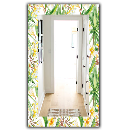 Tropical Mood Bright 10 - Bohemian and Eclectic Mirror - Wall Mirror