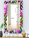 Pink Blossom 46 - Bohemian and Eclectic Mirror - Vanity Mirror