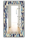 Triangular Colourfields 32 - Modern Mirror - Wall Mirror