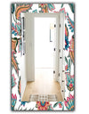 Pink Blossom 48 - Traditional Mirror - Wall Mirror