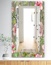 Pink Blossom 50 - Traditional Mirror - Vanity Mirror