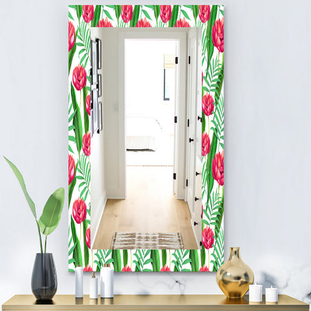 Tropical Mood Bright 11 - Bohemian and Eclectic Mirror - Wall Mirror