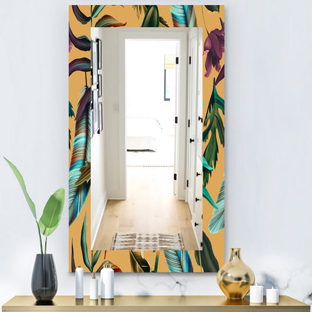 Feathers 29 - Bohemian and Eclectic Mirror - Modern Wall Mirror