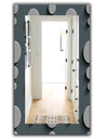 Circles Abstract Technology - Mid-Century Mirror - Vanity Mirror