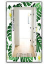 Tropical Mood Foliage 25 - Bohemian and Eclectic Mirror - Vanity Mirror