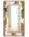 Pink Spheres 11 - Modern Mirror - Frameless Wall Mirror