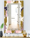 Pink Spheres 11 - Modern Mirror - Frameless Wall Mirror